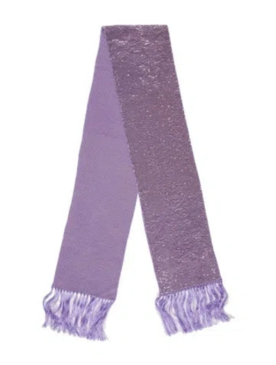 Pre-owned Tom Ford Scarf In Purple