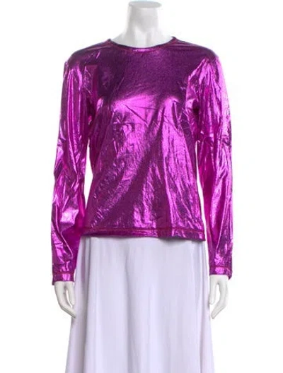 Pre-owned Tom Ford Scoop Neck Long Sleeve Sweatshirt In Purple