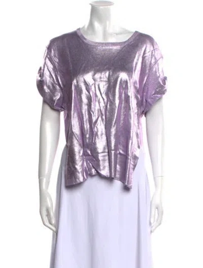 Pre-owned Tom Ford Scoop Neck Short Sleeve Top
