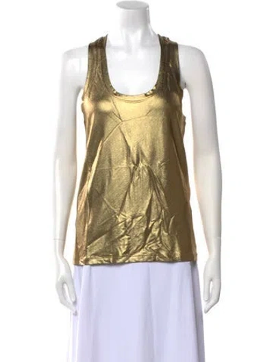 Pre-owned Tom Ford Scoop Neck Sleeveless Top