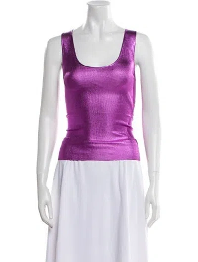Pre-owned Tom Ford Scoop Neck Sleeveless Top