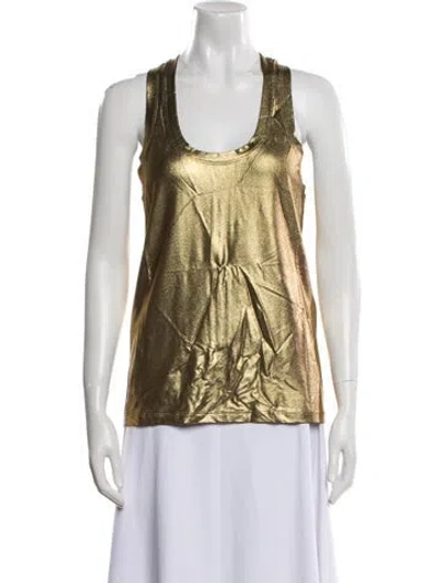 Pre-owned Tom Ford Scoop Neck Sleeveless Top