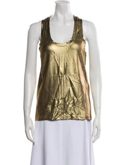 Pre-owned Tom Ford Scoop Neck Sleeveless Top