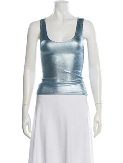 Pre-owned Tom Ford Scoop Neck Sleeveless Top In Multi