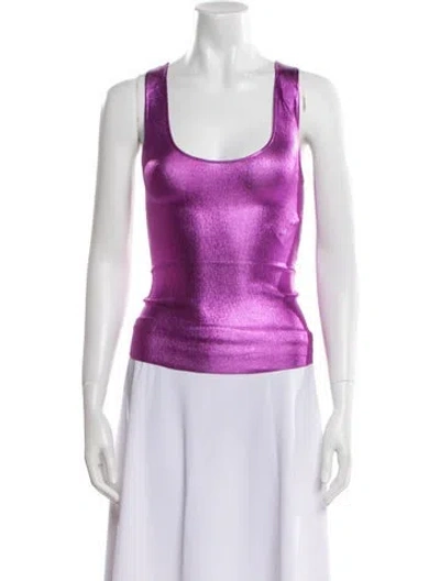 Pre-owned Tom Ford Scoop Neck Sleeveless Top W/ Tags