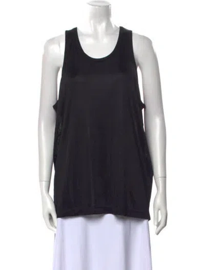 Pre-owned Tom Ford Scoop Neck Sleeveless Top W/ Tags In Black