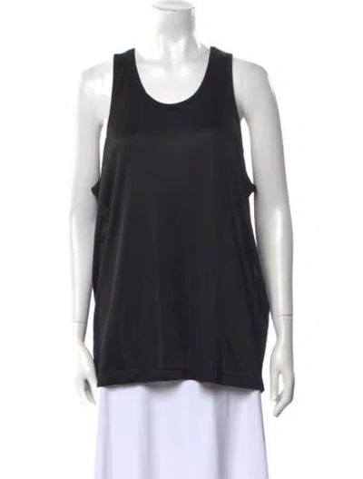 Pre-owned Tom Ford Scoop Neck Sleeveless Top W/ Tags In Black