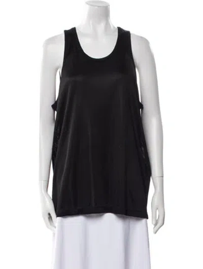 Pre-owned Tom Ford Scoop Neck Sleeveless Top W/ Tags In Black