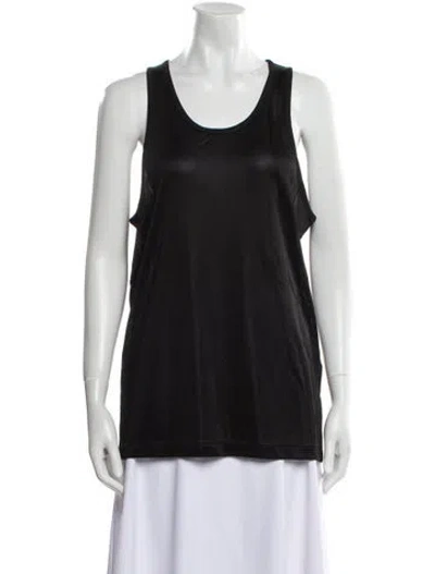 Pre-owned Tom Ford Scoop Neck Sleeveless Top W/ Tags In Black