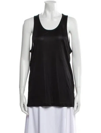 Pre-owned Tom Ford Scoop Neck Sleeveless Top W/ Tags In Black