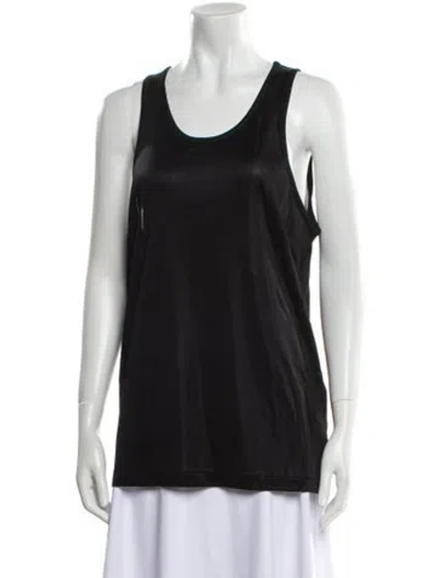 Pre-owned Tom Ford Scoop Neck Sleeveless Top W/ Tags In Black