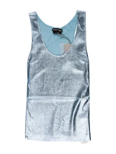 Pre-owned Tom Ford Scoop Neck Sleeveless Tunic