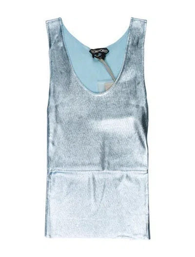 Pre-owned Tom Ford Scoop Neck Sleeveless Tunic