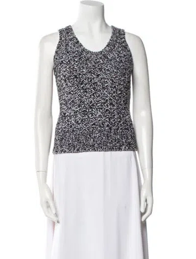 Pre-owned Tom Ford Scoop Neck Sweater In Black