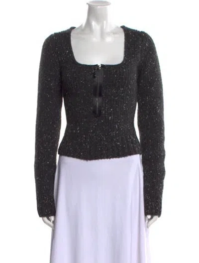 Pre-owned Tom Ford Scoop Neck Sweater In Gray