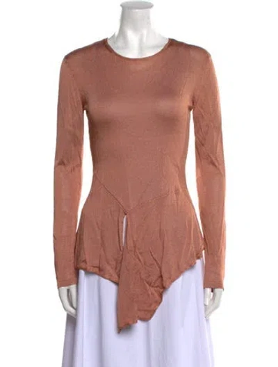 Pre-owned Tom Ford Scoop Neck Sweater In Neutral