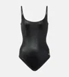 Tom Ford Scoop-neck Swimsuit In Black