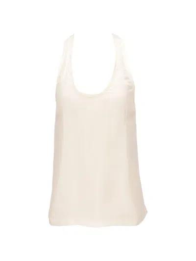 Tom Ford Scoop-neck Racerback Tank Top In Neutral