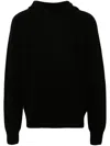 Tom Ford Men Seamless Cashmere Hoodie In Black