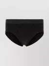 Tom Ford Seamless Stretch Cotton Slip With Elastic Waistband In Black