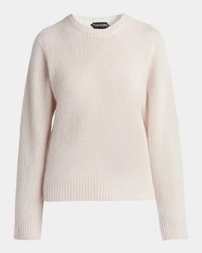 TOM FORD SEAMLESS ULTRASOFT WOOL CREWNECK SWEATER