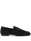 Tom Ford Sean Penny Loafer In Blue