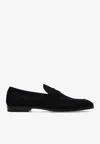 Tom Ford Sean Suede Loafers In Black
