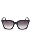 Tom Ford Selby 55mm Square Sunglasses