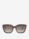 Tom Ford Selby Rectangular Sunglasses In Brown