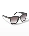 Tom Ford Selby Square Acetate Sunglasses
