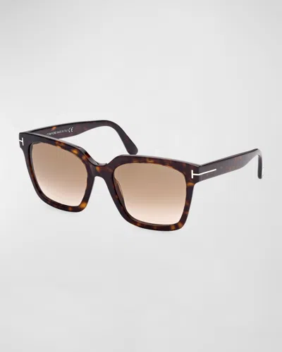 Tom Ford Selby Square Acetate Sunglasses