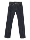 Tom Ford Selvedge Bootcut Cotton Jeans In Black
