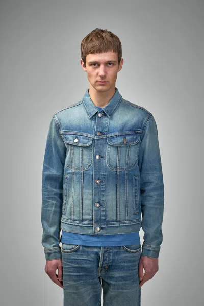 Tom Ford Selvedge Denim Icon Jacket In Blue