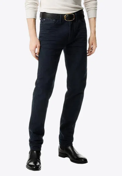 Tom Ford Selvedge Straight-leg Jeans In Blue