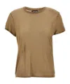 Tom Ford Semi-sheer T-shirt In Brown
