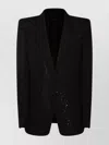 Tom Ford Sequin-embellished Single-breasted Blazer In Gold