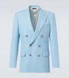 Tom Ford Sequined Double-breasted Cotton Blazer In Multi