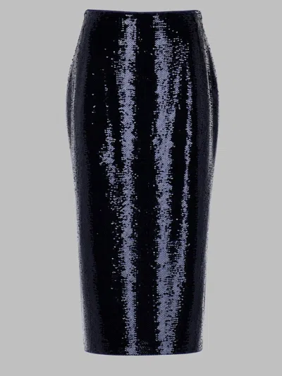 Tom Ford Sequin-embellished Skirt In Blue