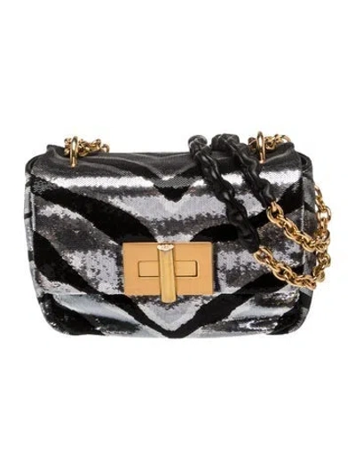 Pre-owned Tom Ford Sequins Shoulder Bag In Multicolor