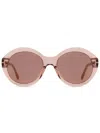 Tom Ford Seraphina Sunglasses In Brown