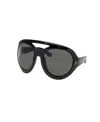 Tom Ford Serena Oversized Sunglasses In Black