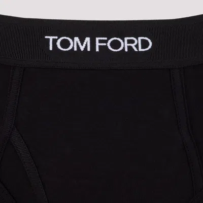 TOM FORD TOM FORD SET OF 2 LOGO-WAISTBAND COTTON BRIEFS CLOTHING