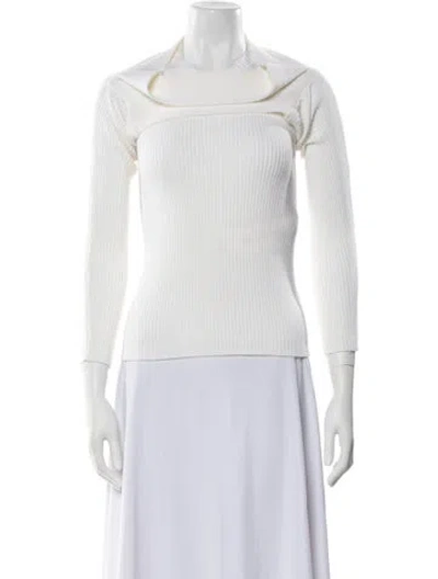 Pre-owned Tom Ford Set Virgin Wool Sweater W/ Tags In Neutrals
