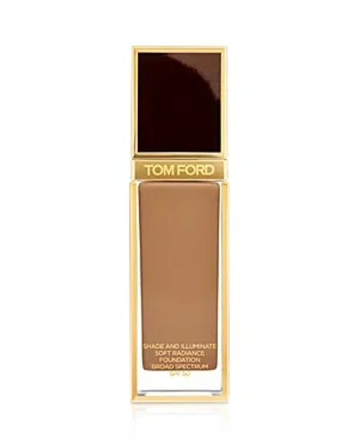 Tom Ford Shade And Illuminate Soft Radiance Foundation Spf 50 In 10.7 Amber
