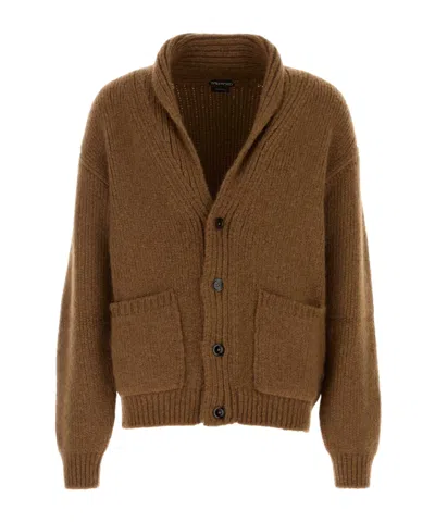 TOM FORD TOM FORD SHAWL-COLLAR BUTTONED CARDIGAN