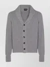 Tom Ford Shawl Collar Sweater Front Pockets
