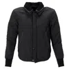 Tom Ford Shear-trimmed Down Jacket In Black Polyamide In Black