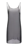 Tom Ford Sheer Knit Camisole Top In Gray