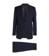 Tom Ford Peak-lapel Single-breasted Trouser Suit In Navy
