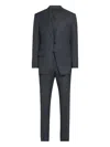 Tom Ford Mens Shelton Prince Of Wales Suit In Navy